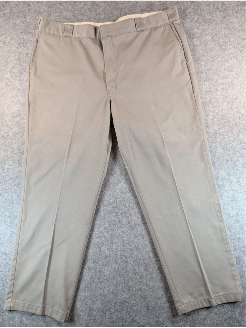 Dickies 874 Original Work Pants Mens Size 44x30 Twill Silver Gray